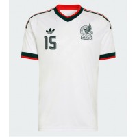 Pánský Fotbalový dres Mexiko Israel Reyes #15 MS 2026 Venkovní Krátký Rukáv